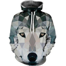 Load image into Gallery viewer, 3D Wolf Hoodie Collection V10