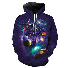Load image into Gallery viewer, 3D Wolf Hoodie Collection V10