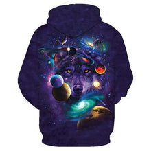 Load image into Gallery viewer, 3D Wolf Hoodie Collection V10