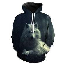 Load image into Gallery viewer, 3D Wolf Hoodie Collection V11