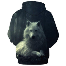 Load image into Gallery viewer, 3D Wolf Hoodie Collection V11