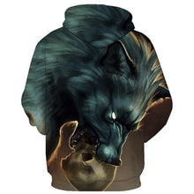 Load image into Gallery viewer, 3D Wolf Hoodie Collection V11