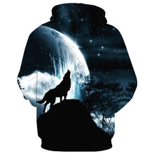 Load image into Gallery viewer, 3D Wolf Hoodie Collection V11