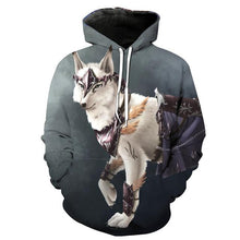 Load image into Gallery viewer, 3D Wolf Hoodie Collection V22