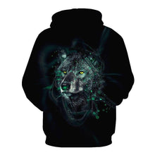 Load image into Gallery viewer, 3D Wolf Hoodie Collection V22