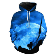 Load image into Gallery viewer, 3D Wolf Hoodie Collection V21