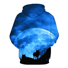 Load image into Gallery viewer, 3D Wolf Hoodie Collection V21