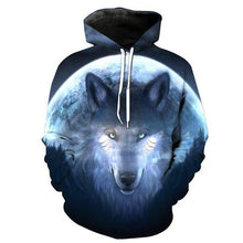 Load image into Gallery viewer, 3D Wolf Hoodie Collection V20