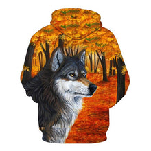Load image into Gallery viewer, 3D Wolf Hoodie Collection V20