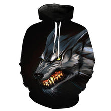 Load image into Gallery viewer, 3D Wolf Hoodie Collection V18