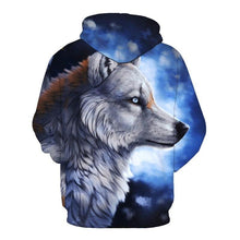Load image into Gallery viewer, 3D Wolf Hoodie Collection V18