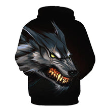 Load image into Gallery viewer, 3D Wolf Hoodie Collection V18