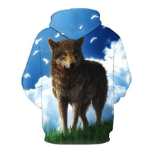 Load image into Gallery viewer, 3D Wolf Hoodie Collection V18