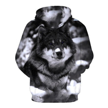 Load image into Gallery viewer, 3D Wolf Hoodie Collection V18
