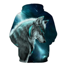 Load image into Gallery viewer, 3D Wolf Hoodie Collection V18