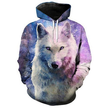 Load image into Gallery viewer, 3D Wolf Hoodie Collection V16