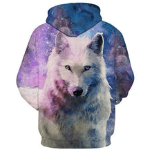 Load image into Gallery viewer, 3D Wolf Hoodie Collection V16