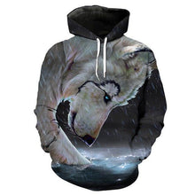 Load image into Gallery viewer, 3D Wolf Hoodie Collection V15