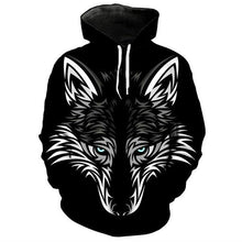 Load image into Gallery viewer, 3D Wolf Hoodie Collection V15
