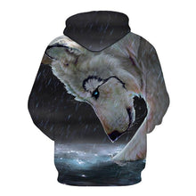 Load image into Gallery viewer, 3D Wolf Hoodie Collection V15
