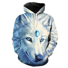 Load image into Gallery viewer, 3D Wolf Hoodie Collection V13