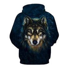 Load image into Gallery viewer, 3D Wolf Hoodie Collection V13