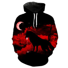 Load image into Gallery viewer, 3D Wolf Hoodie Collection V12