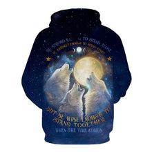 Load image into Gallery viewer, 3D Wolf Hoodie Collection V12