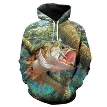 Load image into Gallery viewer, 3D Fish Hoodie Collection V2