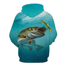 Load image into Gallery viewer, 3D Fish Hoodie Collection V2