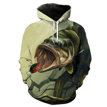 Load image into Gallery viewer, 3D Fish Hoodie Collection V3