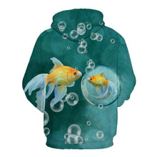Load image into Gallery viewer, 3D Fish Hoodie Collection V3