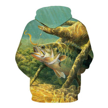 Load image into Gallery viewer, 3D Fish Hoodie Collection V3