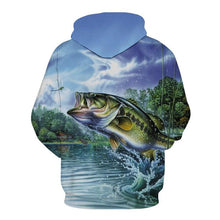 Load image into Gallery viewer, 3D Fish Hoodie Collection V3