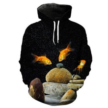 Load image into Gallery viewer, 3D Fish Hoodie Collection V5