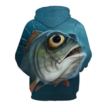 Load image into Gallery viewer, 3D Fish Hoodie Collection V5