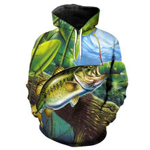 Load image into Gallery viewer, 3D Fish Hoodie Collection V6