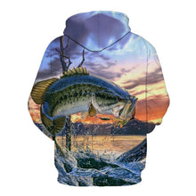 Load image into Gallery viewer, 3D Fish Hoodie Collection V6