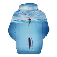 Load image into Gallery viewer, 3D Fish Hoodie Collection V6