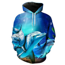 Load image into Gallery viewer, 3D Fish Hoodie Collection V7