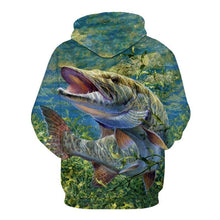 Load image into Gallery viewer, 3D Fish Hoodie Collection V7