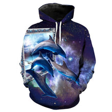 Load image into Gallery viewer, 3D Fish Hoodie Collection V8