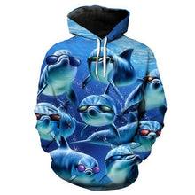 Load image into Gallery viewer, 3D Fish Hoodie Collection V8