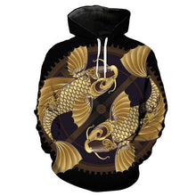 Load image into Gallery viewer, 3D Fish Hoodie Collection V9