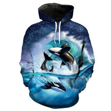 Load image into Gallery viewer, 3D Fish Hoodie Collection V9