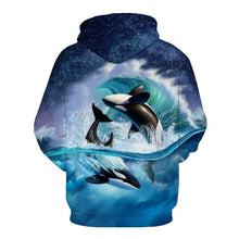 Load image into Gallery viewer, 3D Fish Hoodie Collection V9