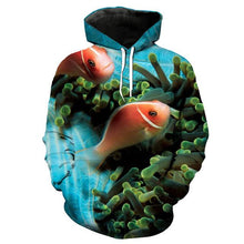 Load image into Gallery viewer, 3D Fish Hoodie Collection V11