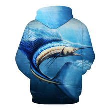 Load image into Gallery viewer, 3D Fish Hoodie Collection V11