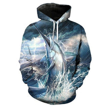 Load image into Gallery viewer, 3D Fish Hoodie Collection V12