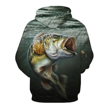 Load image into Gallery viewer, 3D Fish Hoodie Collection V12